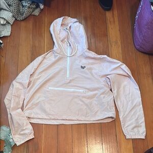 Women's Pink Hooded Jacket